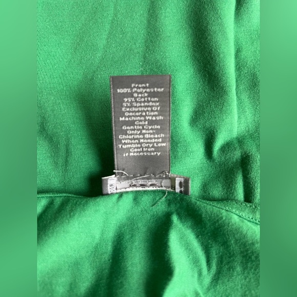 Nwt 2 Ann Taylor camisoles tailored green and black / white sz large - Picture 6 of 13